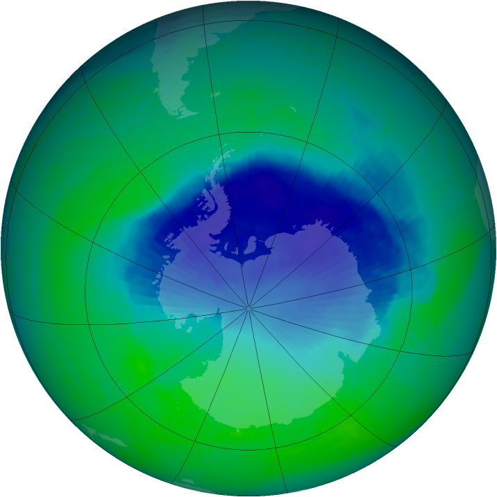 Ozone Map 1993-11-23